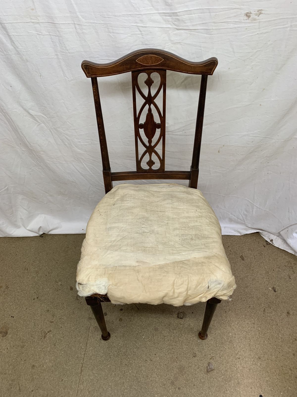 Set Of 4 Arts & Craft Chair Frames photo for sale