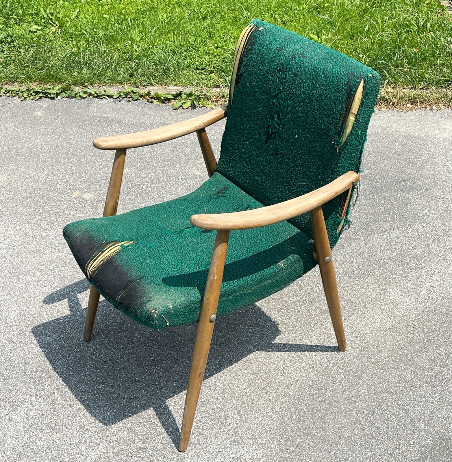 Meubels Mid Century Fauteuil Bobi Van Meblo, Joegoslavië Ca. Jaren 1960, Set Van 2 photo