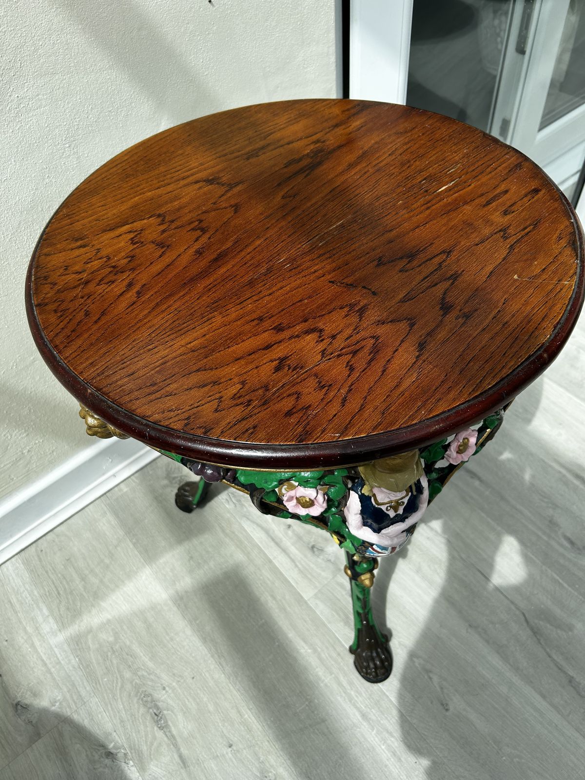 Britannia Abolish Slavery Cast Iron Victorian Pub Table photo 500.0