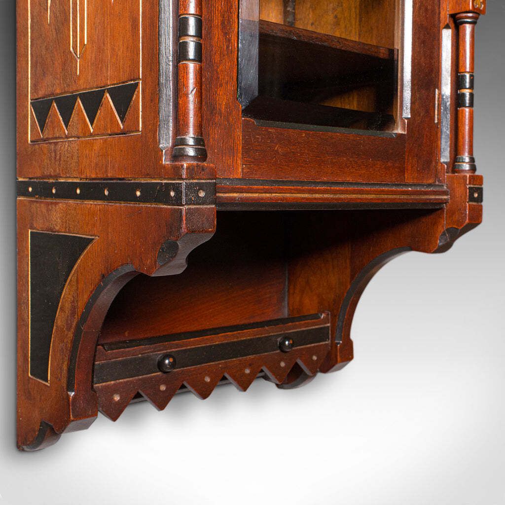 photo for sale Antique Reception Hall Cabinet, English, Cupboard, Aesthetic Period, Victorian