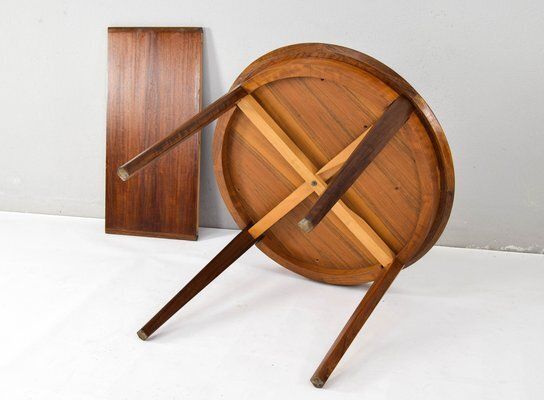 photo furniture Mid Century Modern Danish Teak Extendable Table, 1960s