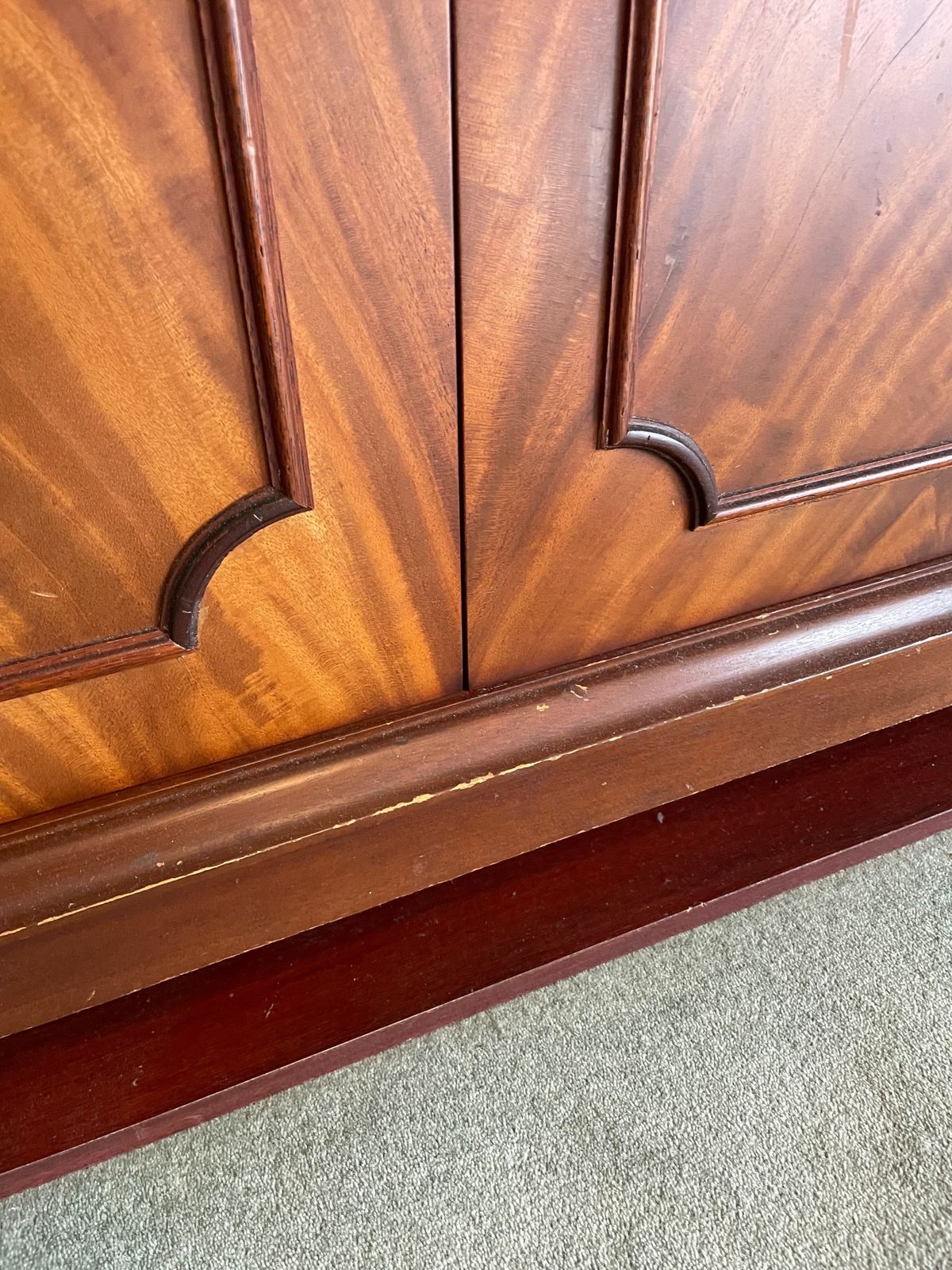 Craftsmen Made Reproduction Hardwood Bookcase / Display Cabinet photo vintage
