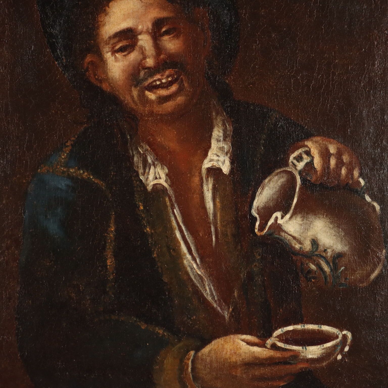 Antique Painting Disciple Of Giacomo Francesco Cipper XVIII Century photo for sale