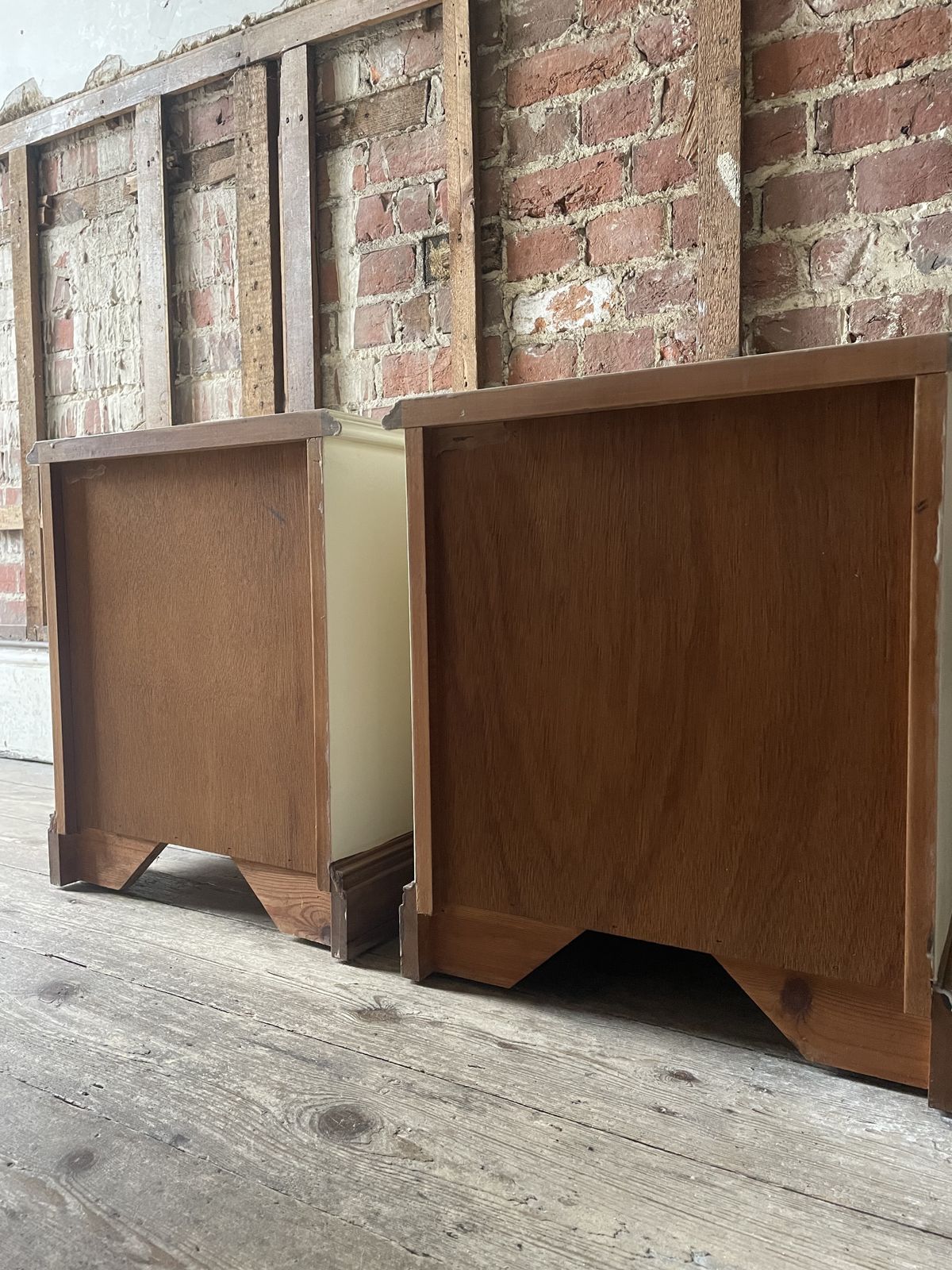 Pair Younger Bedside Tables Refinished photo buy