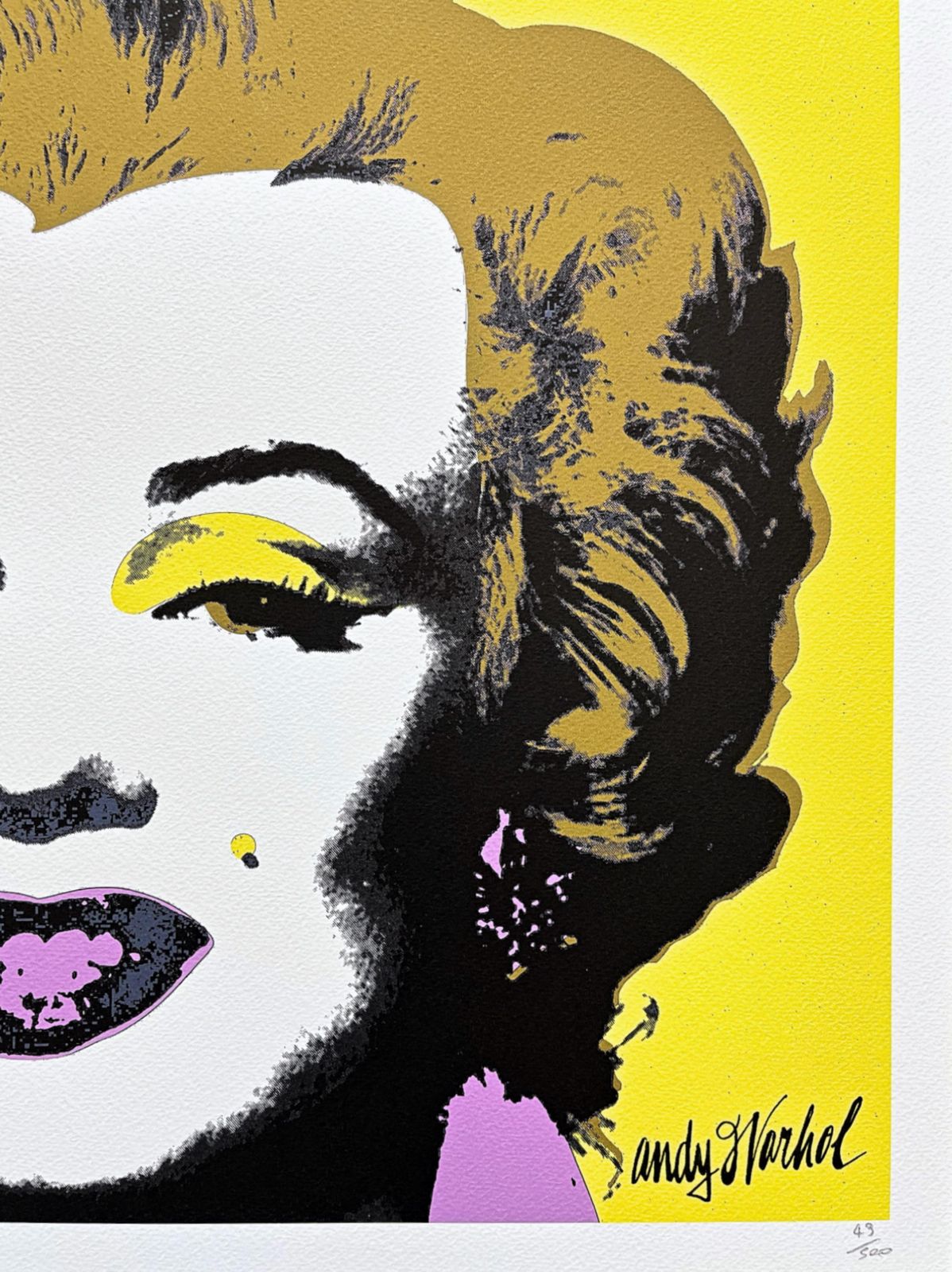 Andy Warhol – Sunshine & Bubblegum Marilyn photo Art