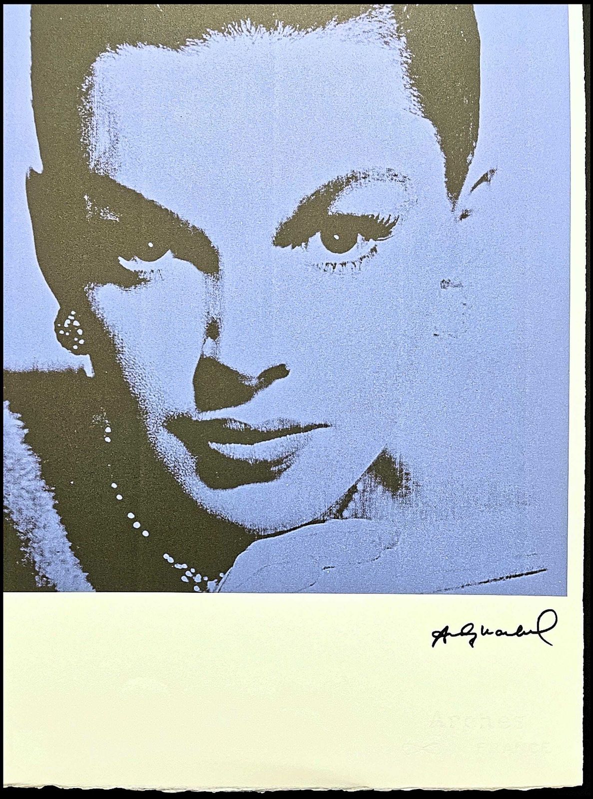 Andy Warhol   Judy Garland   Signed, Numbered Edition Of 100, 38 X 56 Cm, Edition Leo Castelli photo Art
