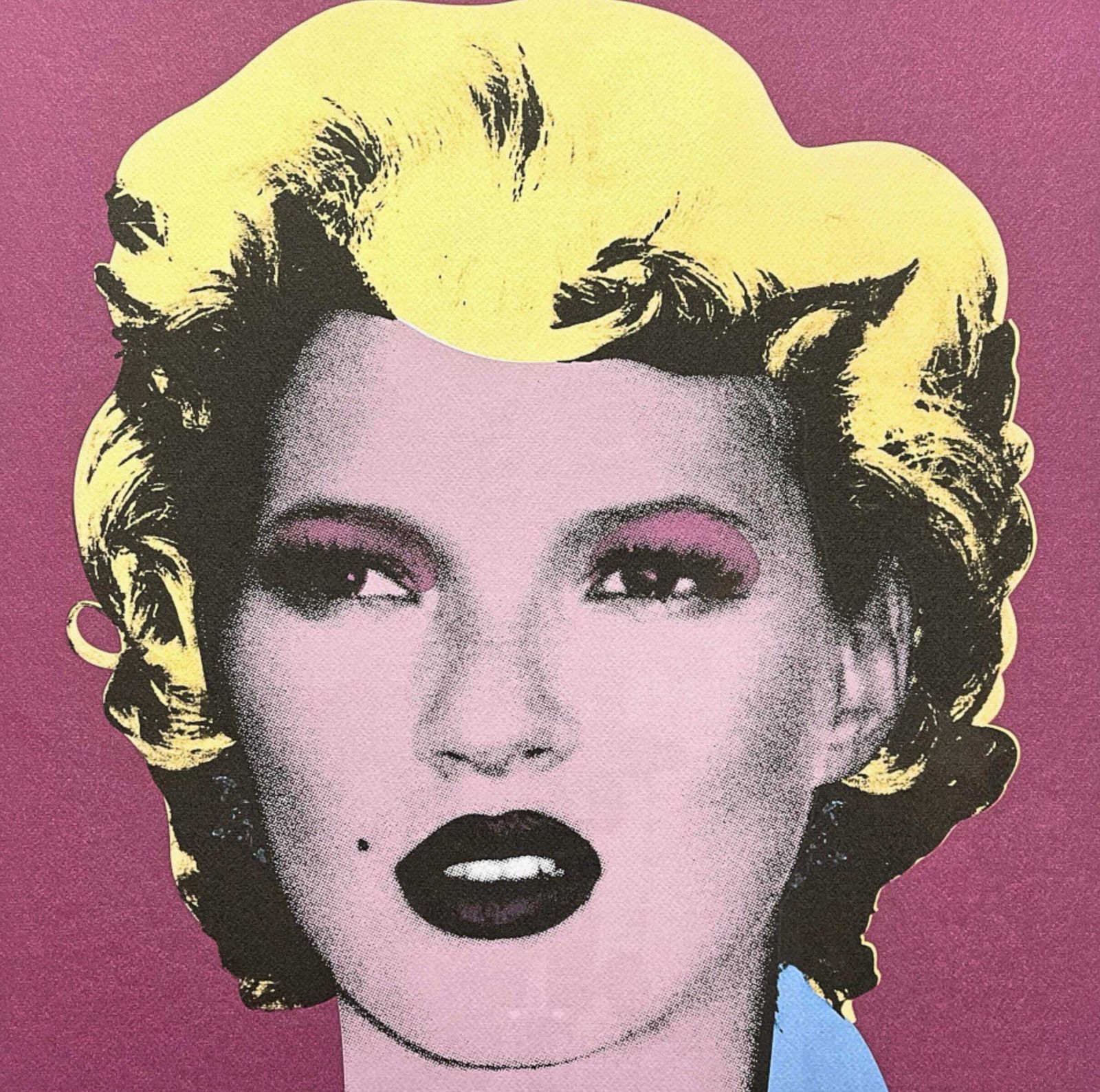 Banksy (After)   Kate Moss   Numbered Edition 119/150, Certificate, 50x70 Cm, #Banksy #Artprint #Streetart #Banksyart #Artwall #Artgift photo furniture