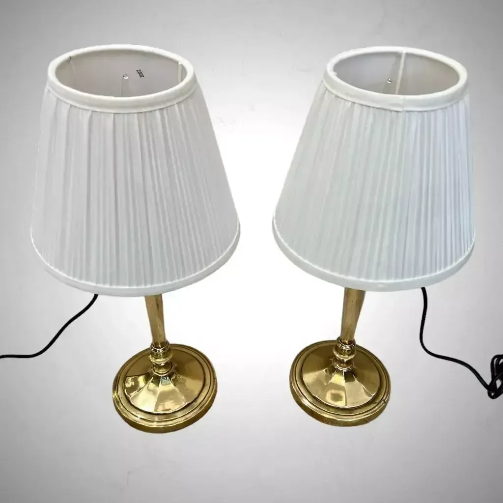 photo furniture Early 19th Century Pair Of Louis XVI Directoire Style Candlestick Lamps