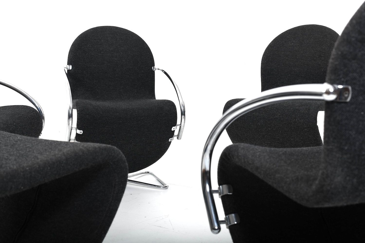 Verner Panton For Fritz Hansen 1973 Series 1 2 3 Butterfly Base photo 6100.0