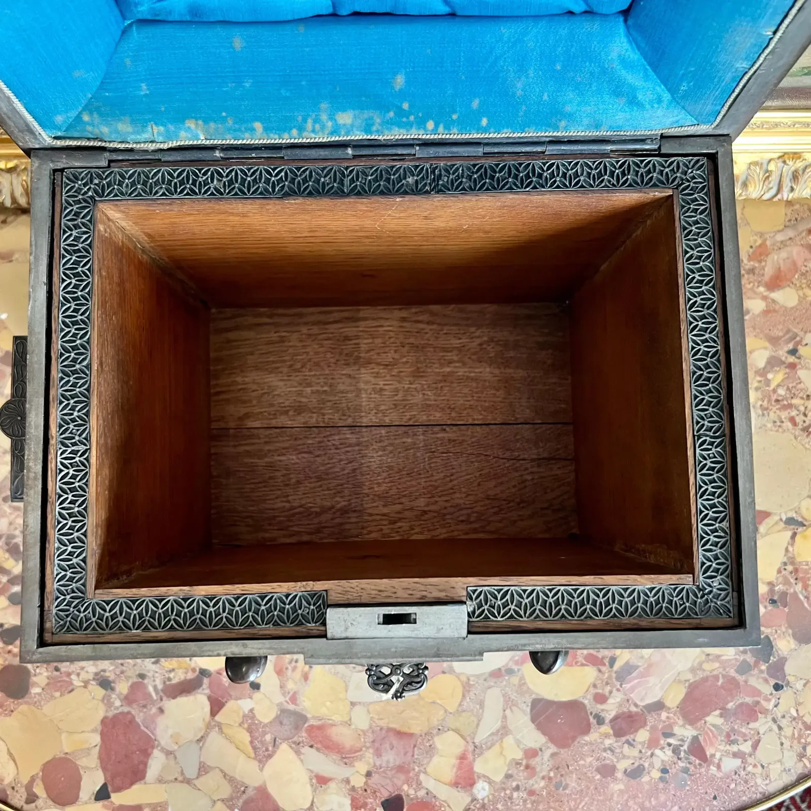 Bronze Jewelry Chest In Neo Gothic Style From The Napoleon III Period photo 6854.0