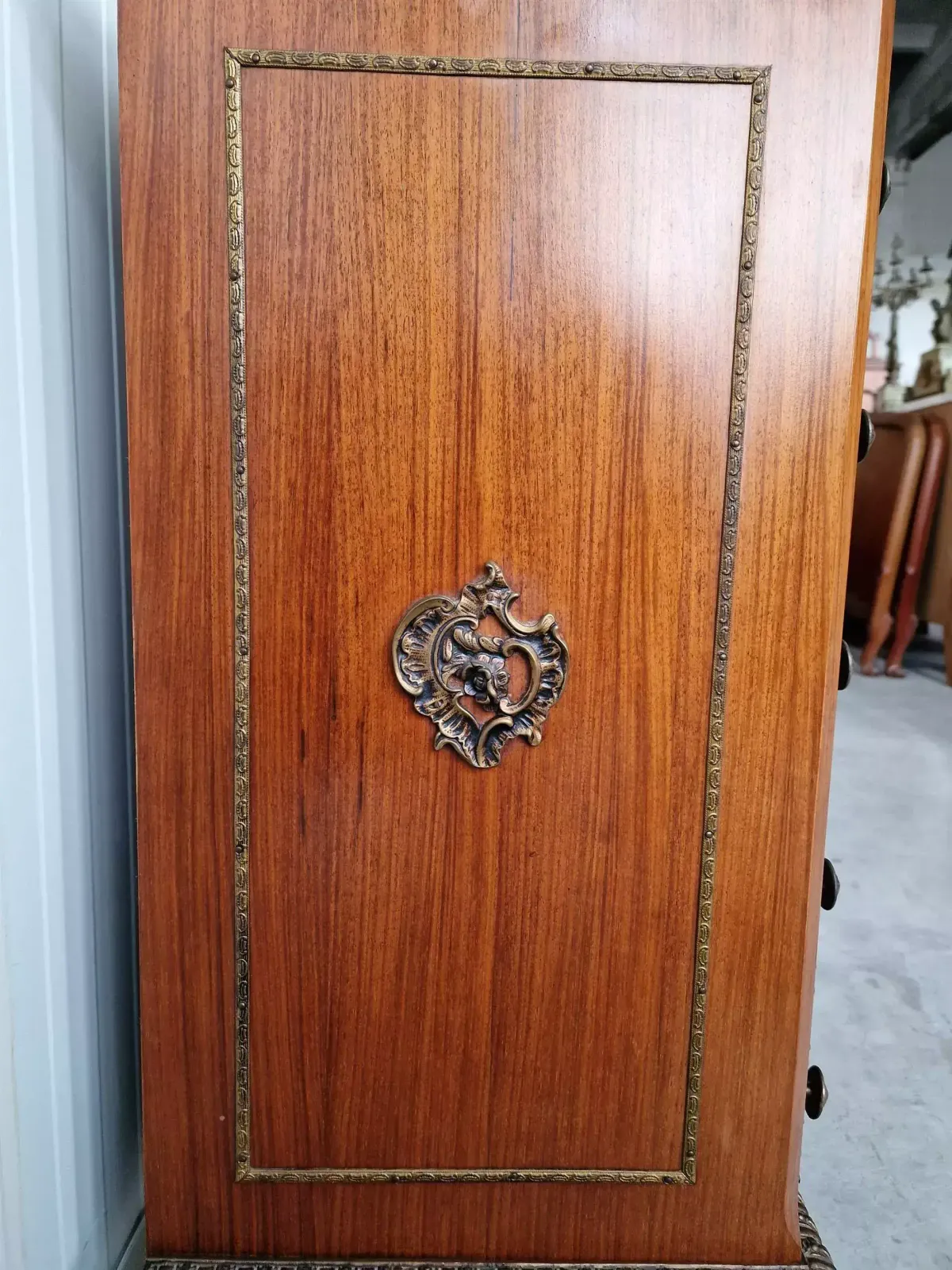 Boulle Style Chest Of Drawers, 1960s photo Furniture
