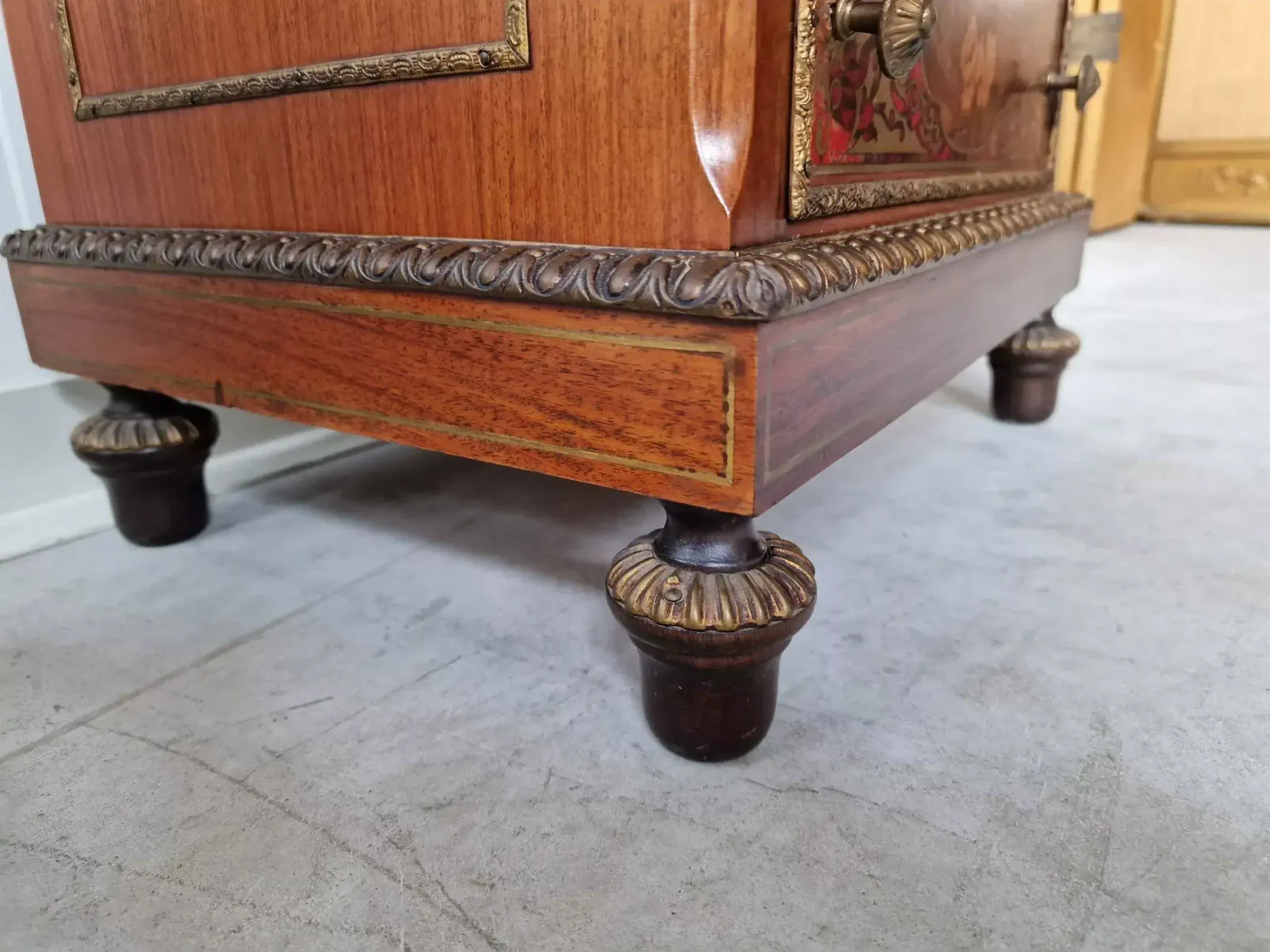 Boulle Style Chest Of Drawers, 1960s photo 1072.0