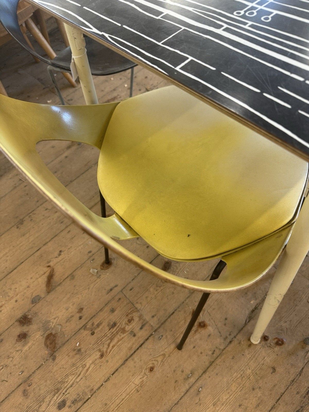 Vintage Rare Kandya Set Lucienne Day Design Jason Chairs Bent Ply 1950s 60s photo vintage