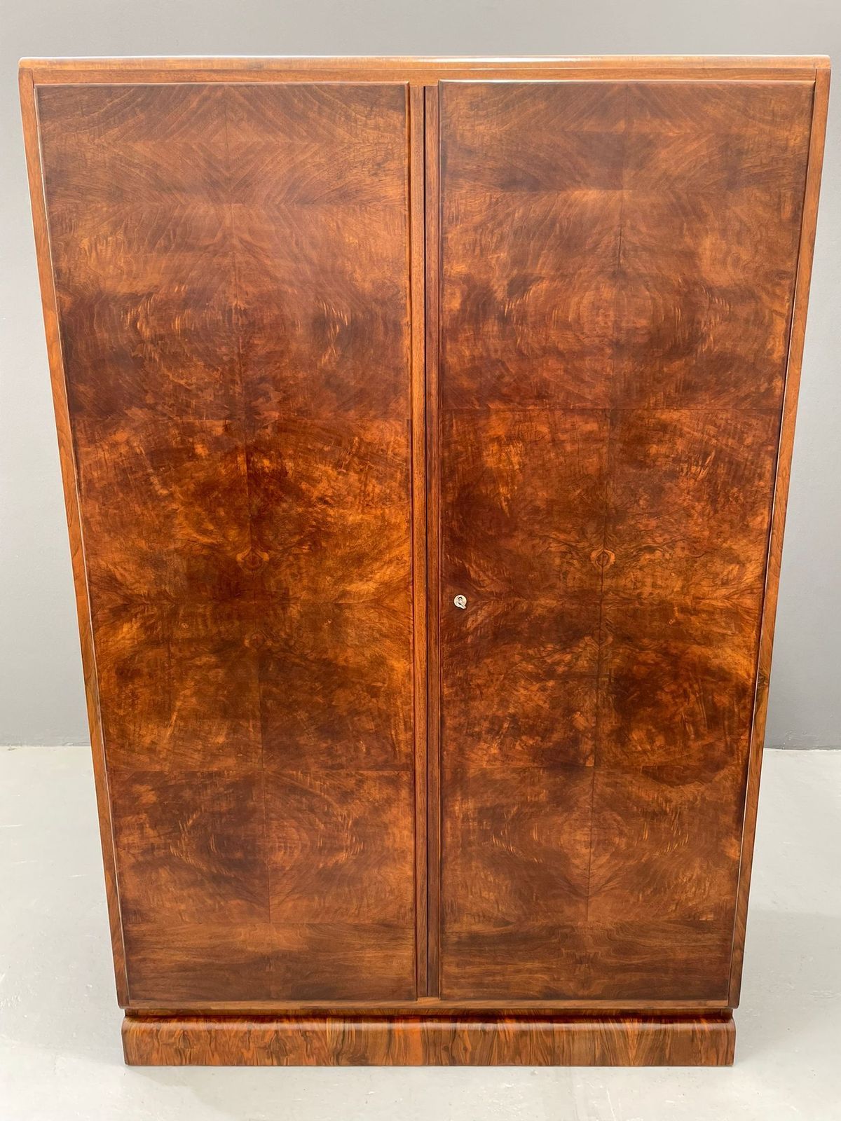 Your20th Restored Walnut Veneer Wardrobe With Art Deco Influence, 1930s–1960s Rs. 147,700.00 photo furniture