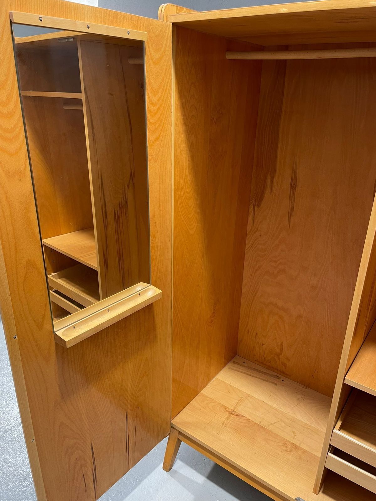 Furniture Your20th Midcentury High Gloss Wardrobe By Tatra Nábytok, 1930s–1960s Rs. 42,800.00 photo