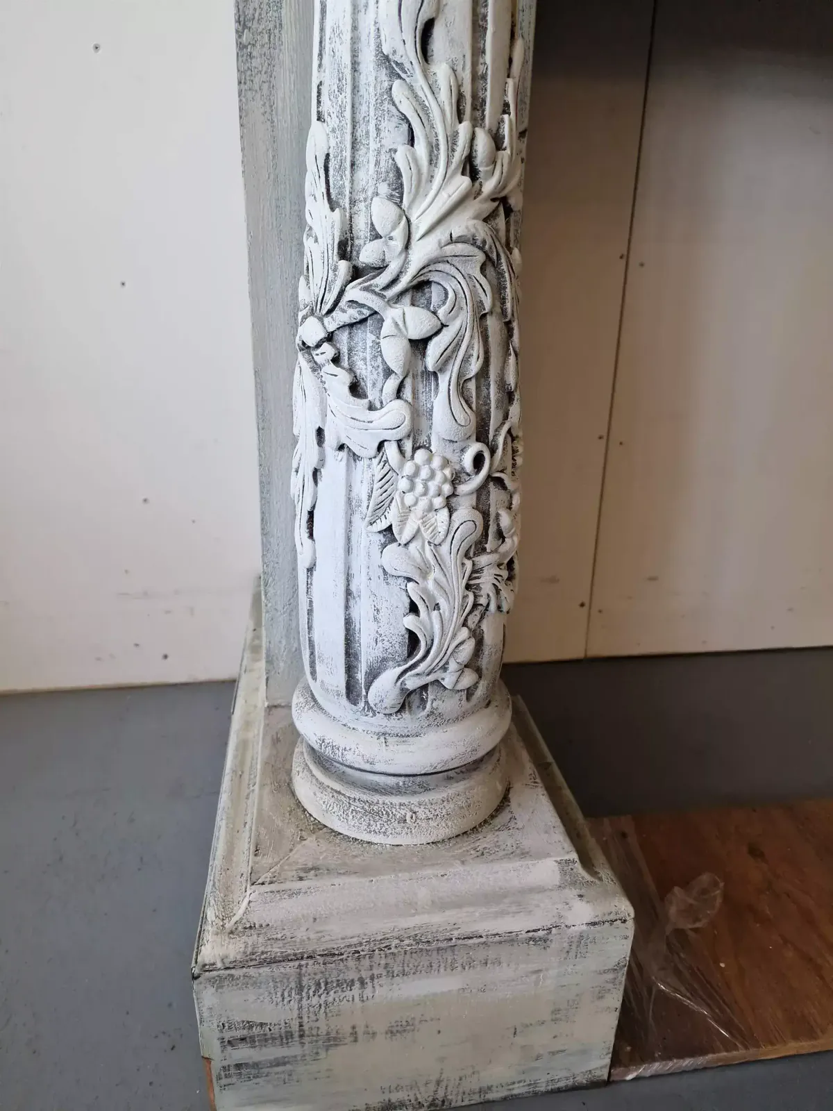 Beautifully Carved Fireplace Portal photo vinterior