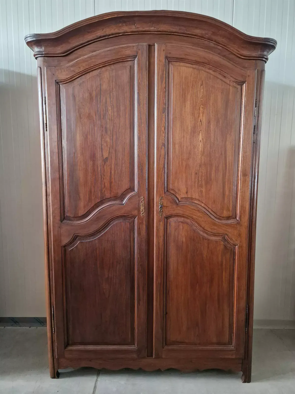 Large Oak Wardrobe, 1800s, Antique photo vinterior