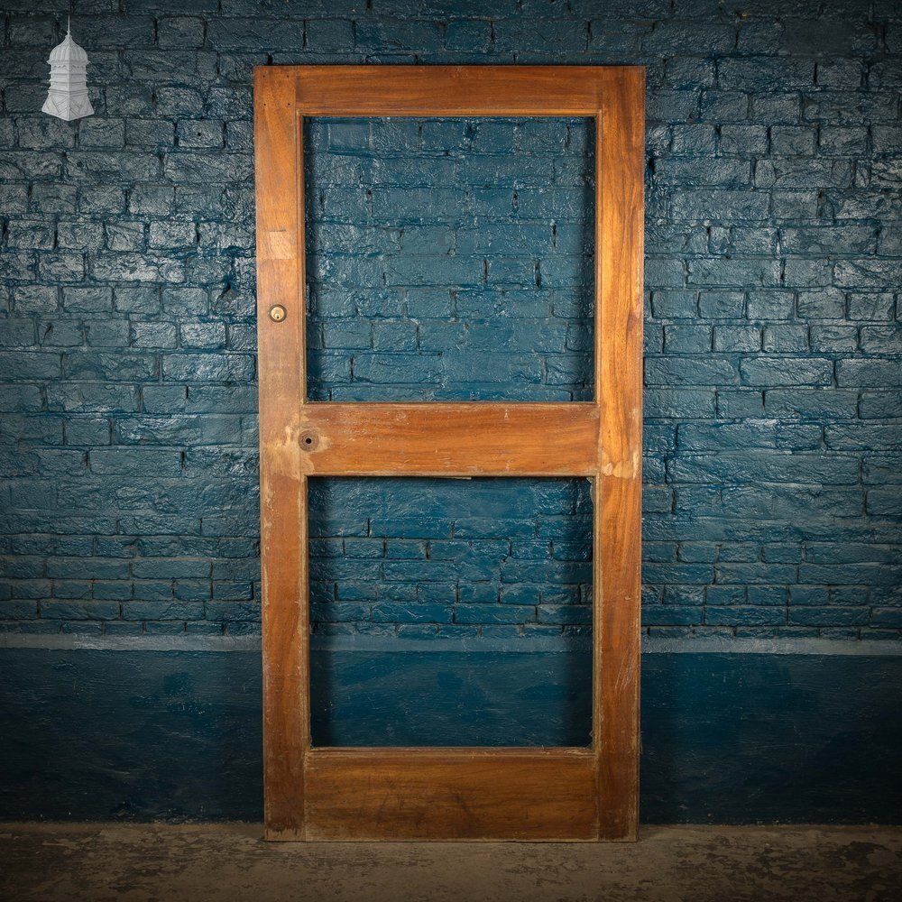 Glazed Door, Mahogany – 2 Panel Openings