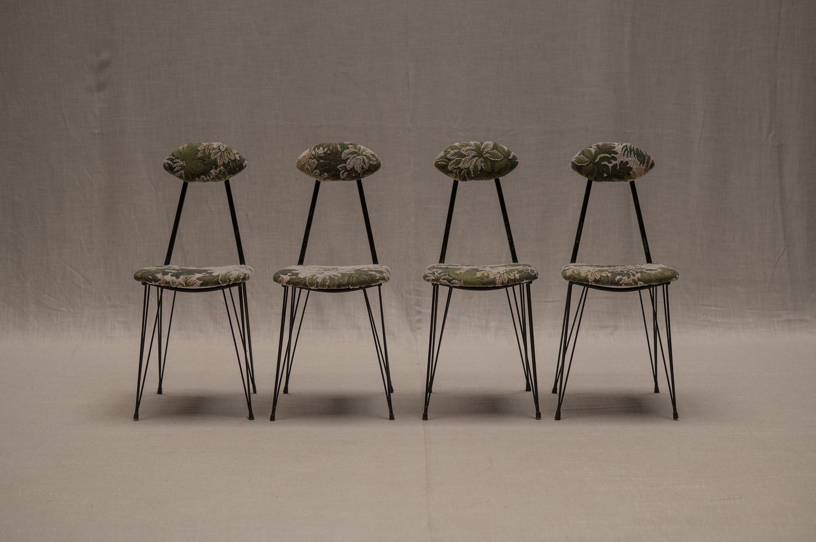 Italian Set Of Mid Century Dining Chairs, 1960s photo Furniture