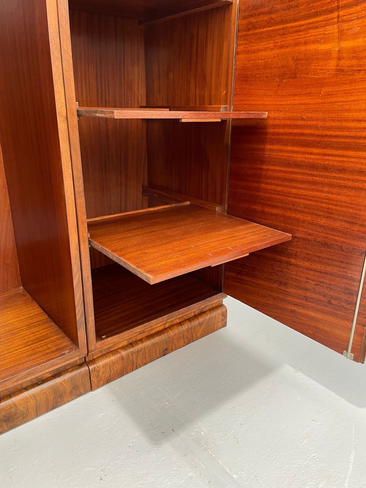Restored Mid Century Walnut Wardrobe By Tatra Nábytok, Czechoslovakia, 1930s–1960s photo buy
