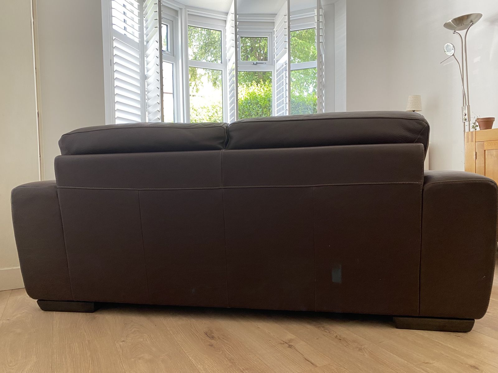 Natuzzi 2 Seater Leather Sofas X 2 photo for sale