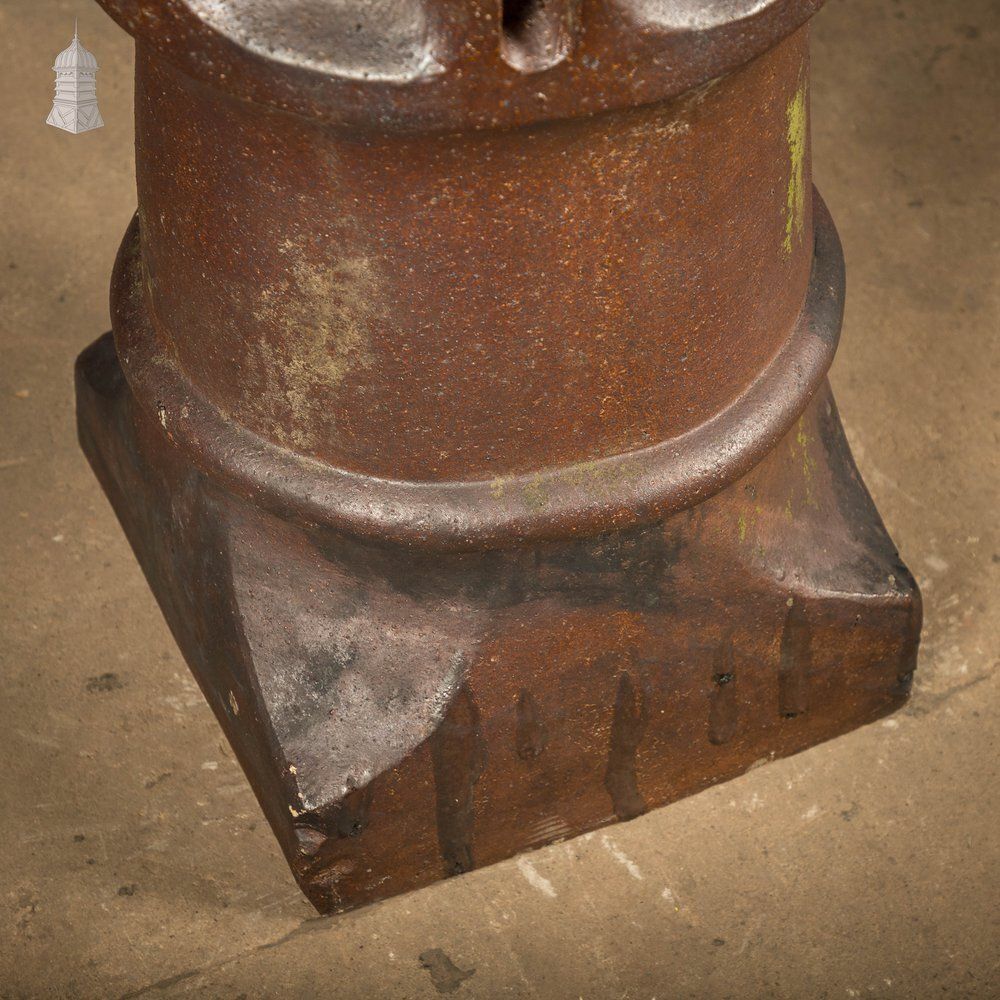 Louvered Chimney Pot, Tall Salt Glazed Terracotta photo 318.0