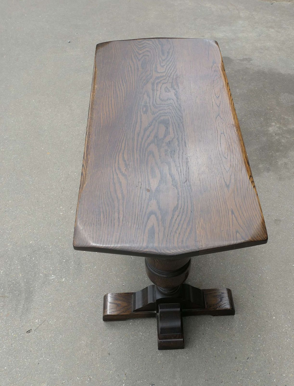 Good Farmhouse Oak Refectory Style Coffee Table photo furniture