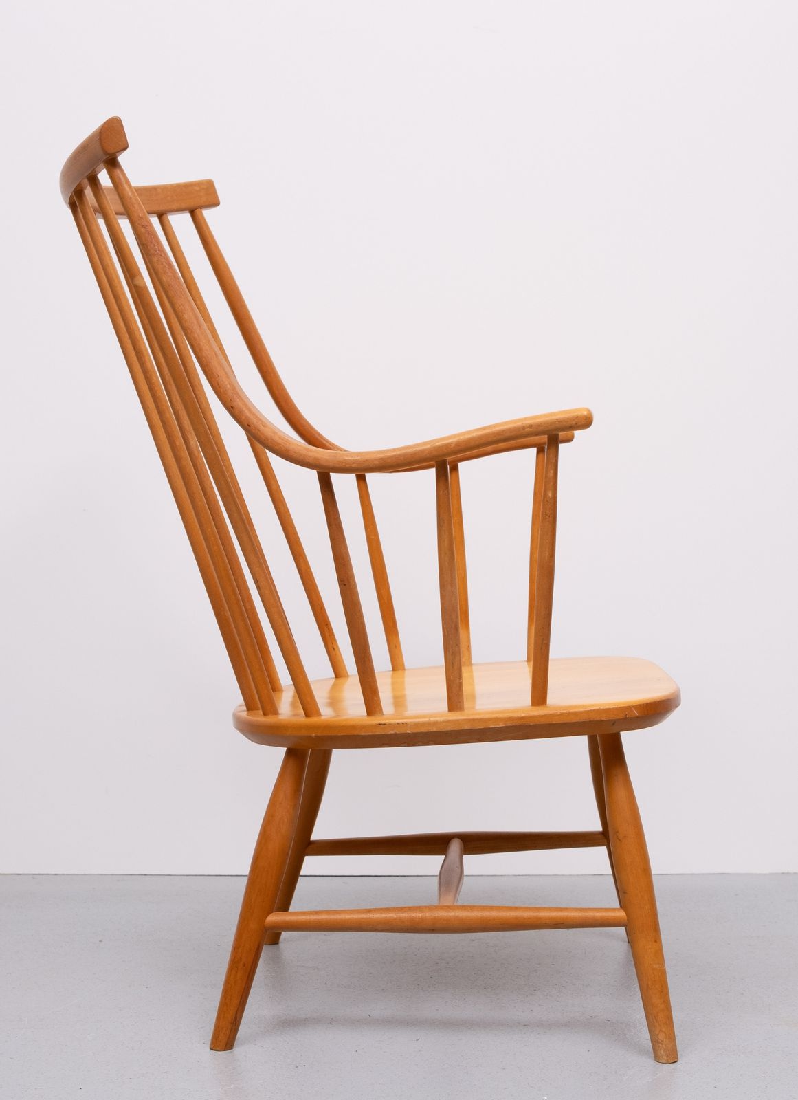 Grandessa Spindle Back Armchair By Lena Larsson For Nesto, Sweden 1960 photo Furniture
