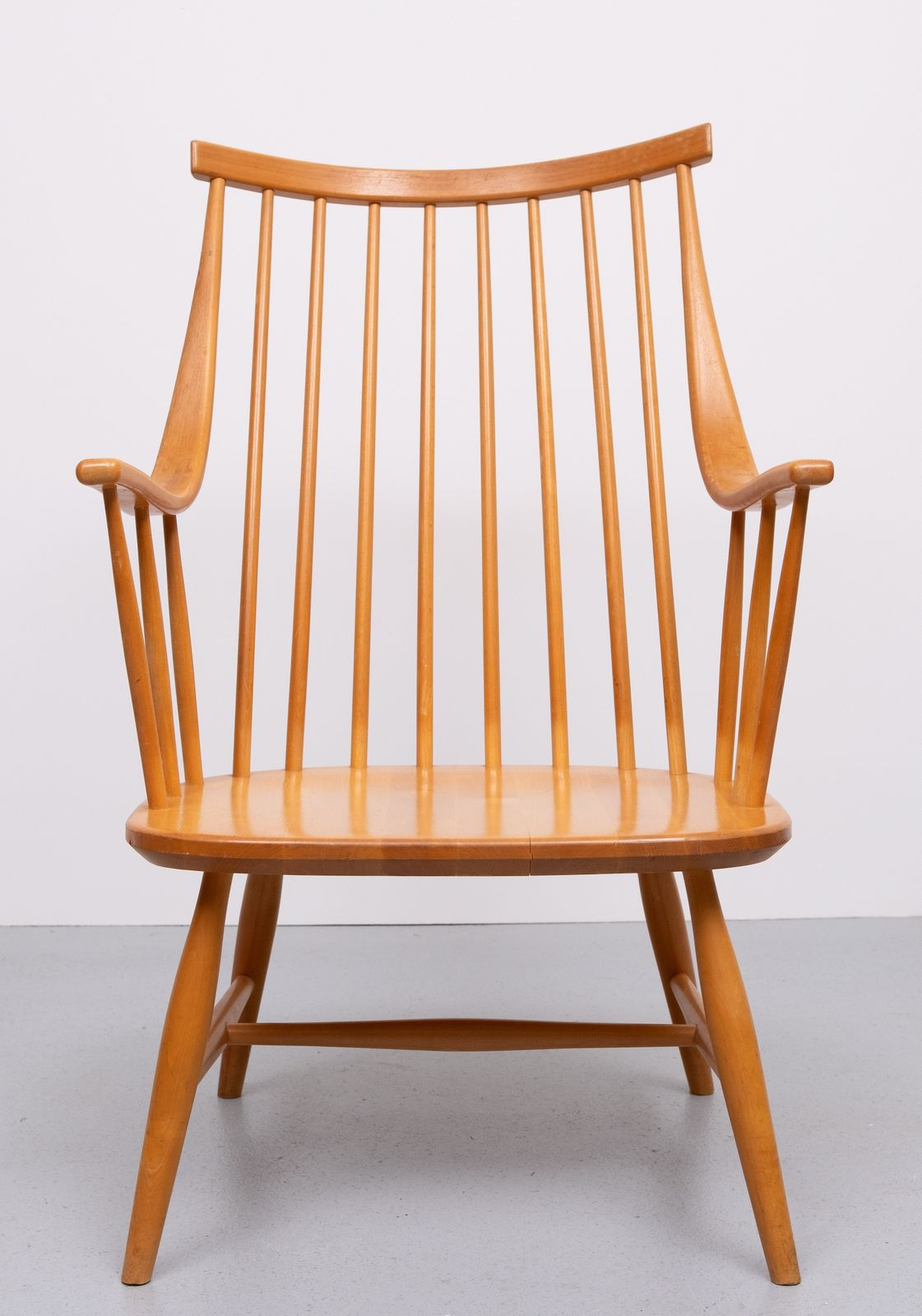 Grandessa Spindle Back Armchair By Lena Larsson For Nesto, Sweden 1960 photo 800.0