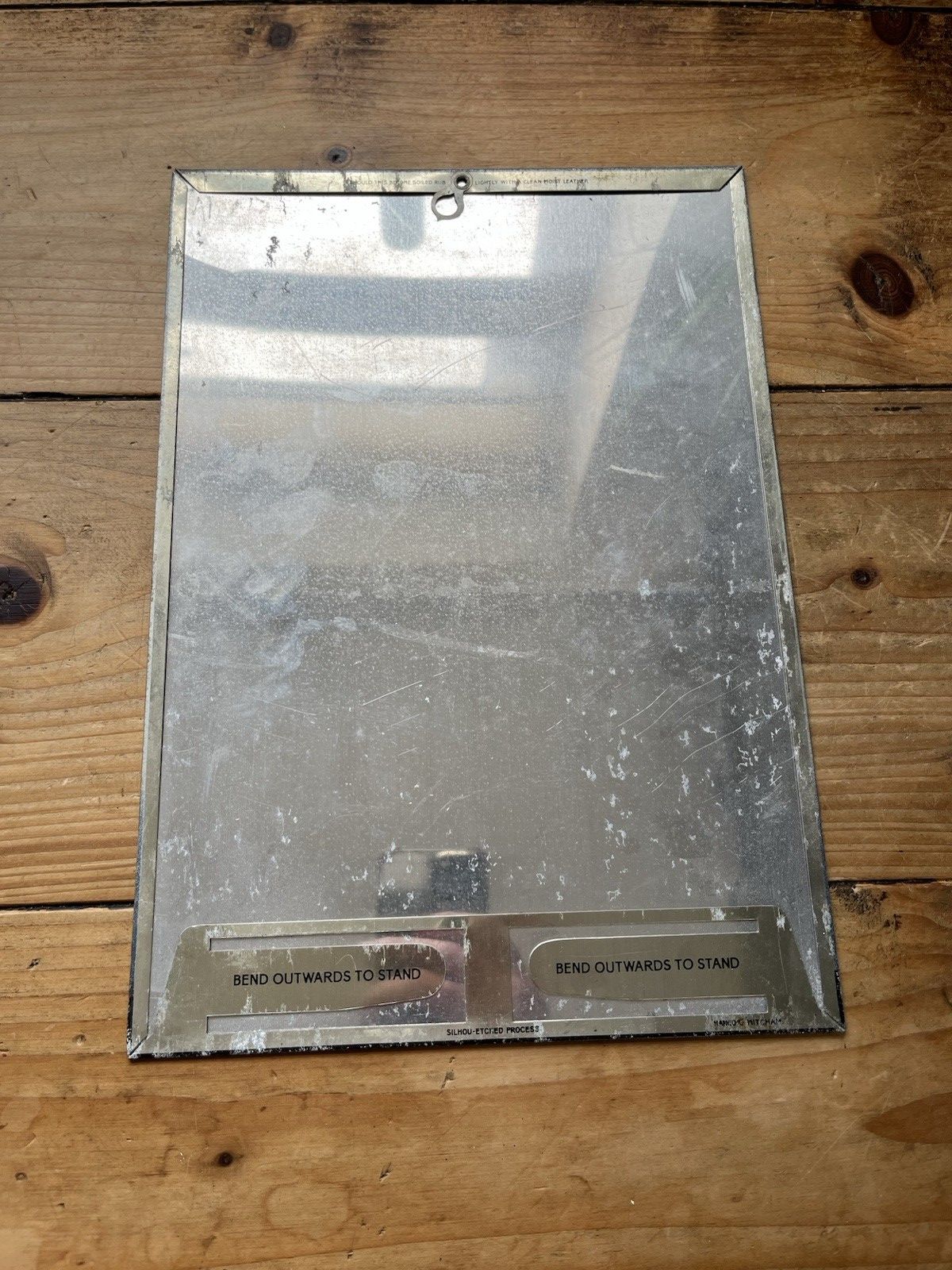 photo for sale Rare 1930's Ever Ready Batteries Tin Sign Advertising Shop Window Showcard Stand