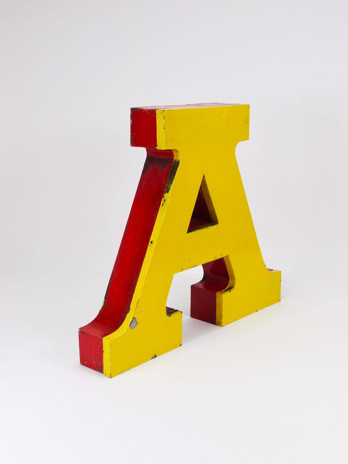 photo furniture Large Channel Letter A Circus Lettering Advertising Sign From The The 1960s