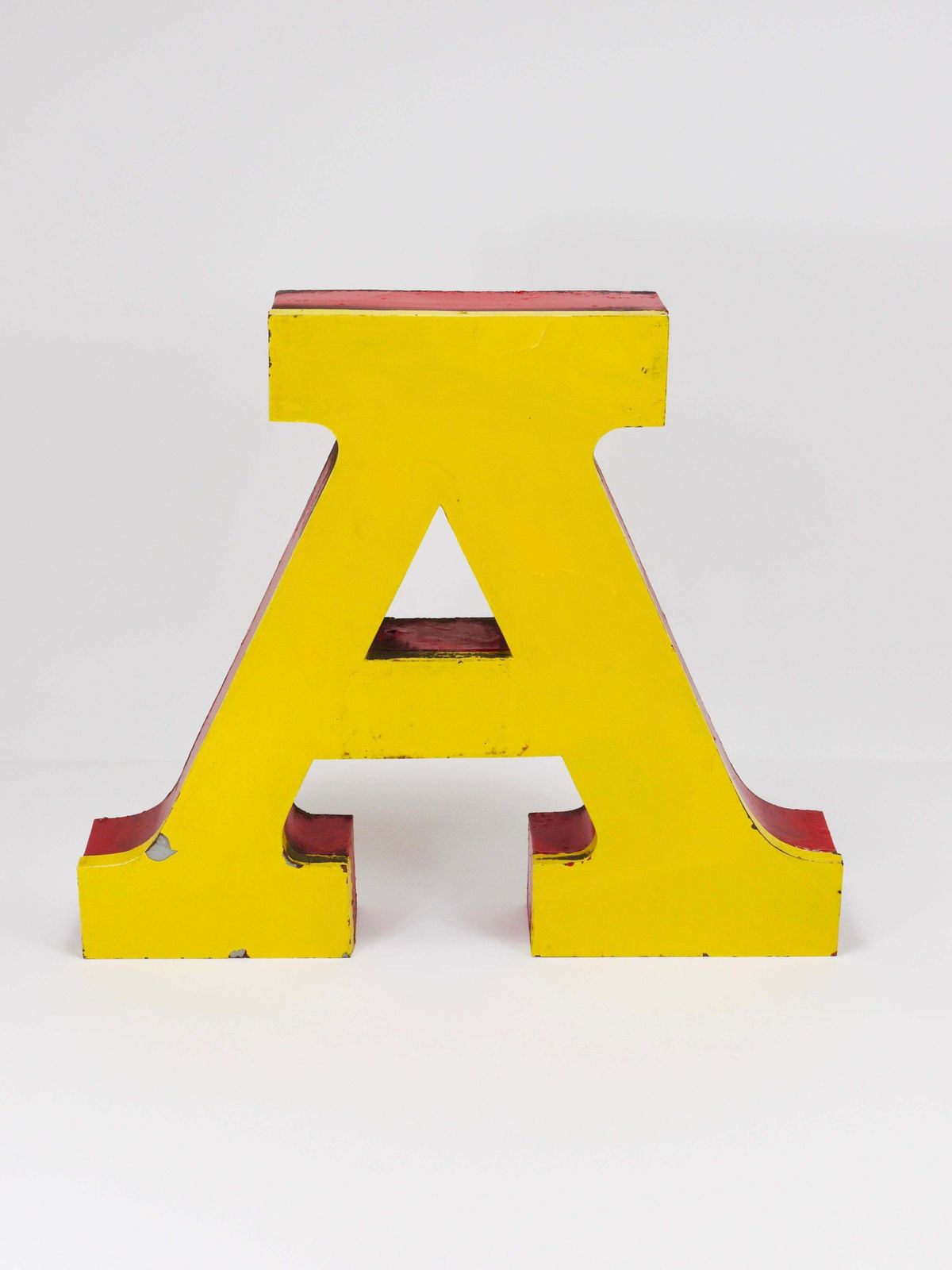 Home Decor Large Channel Letter A Circus Lettering Advertising Sign From The The 1960s photo