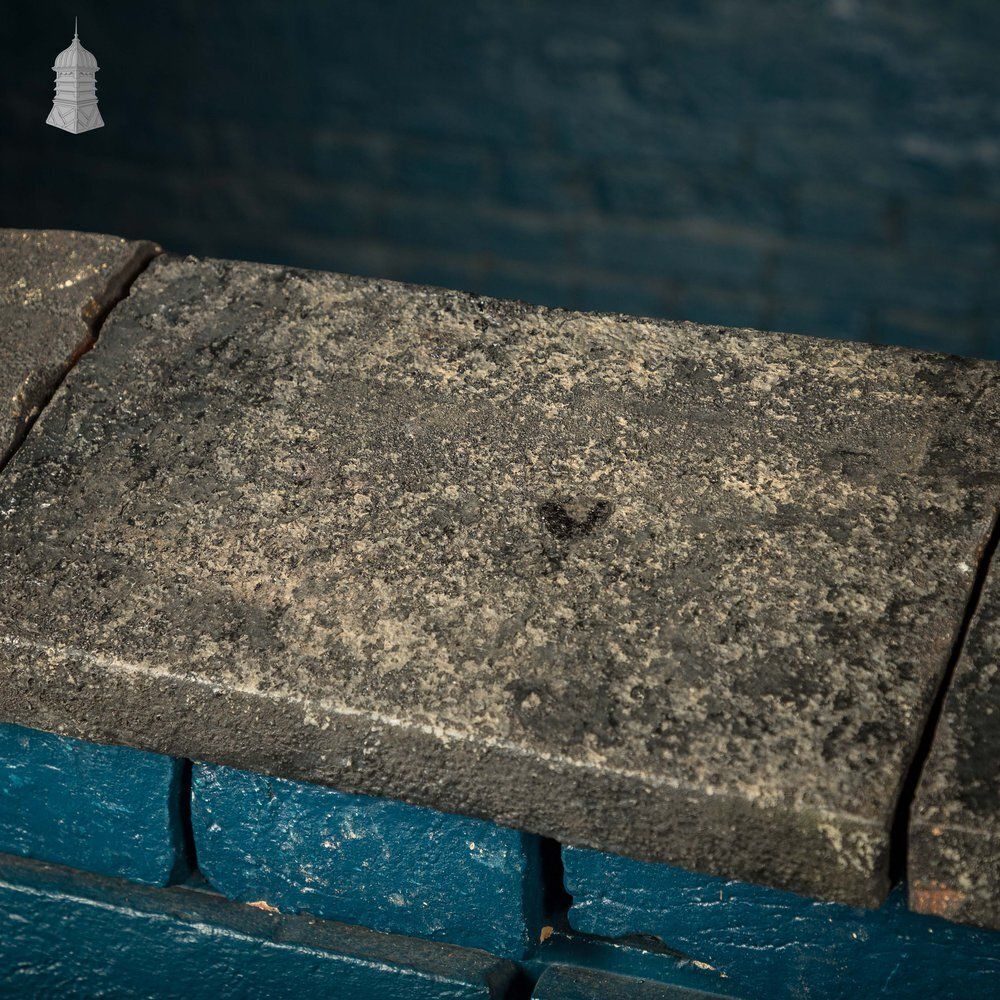 Staffordshire Blue Copings, Twice Weathered   A Run Of 3.5m photo for sale