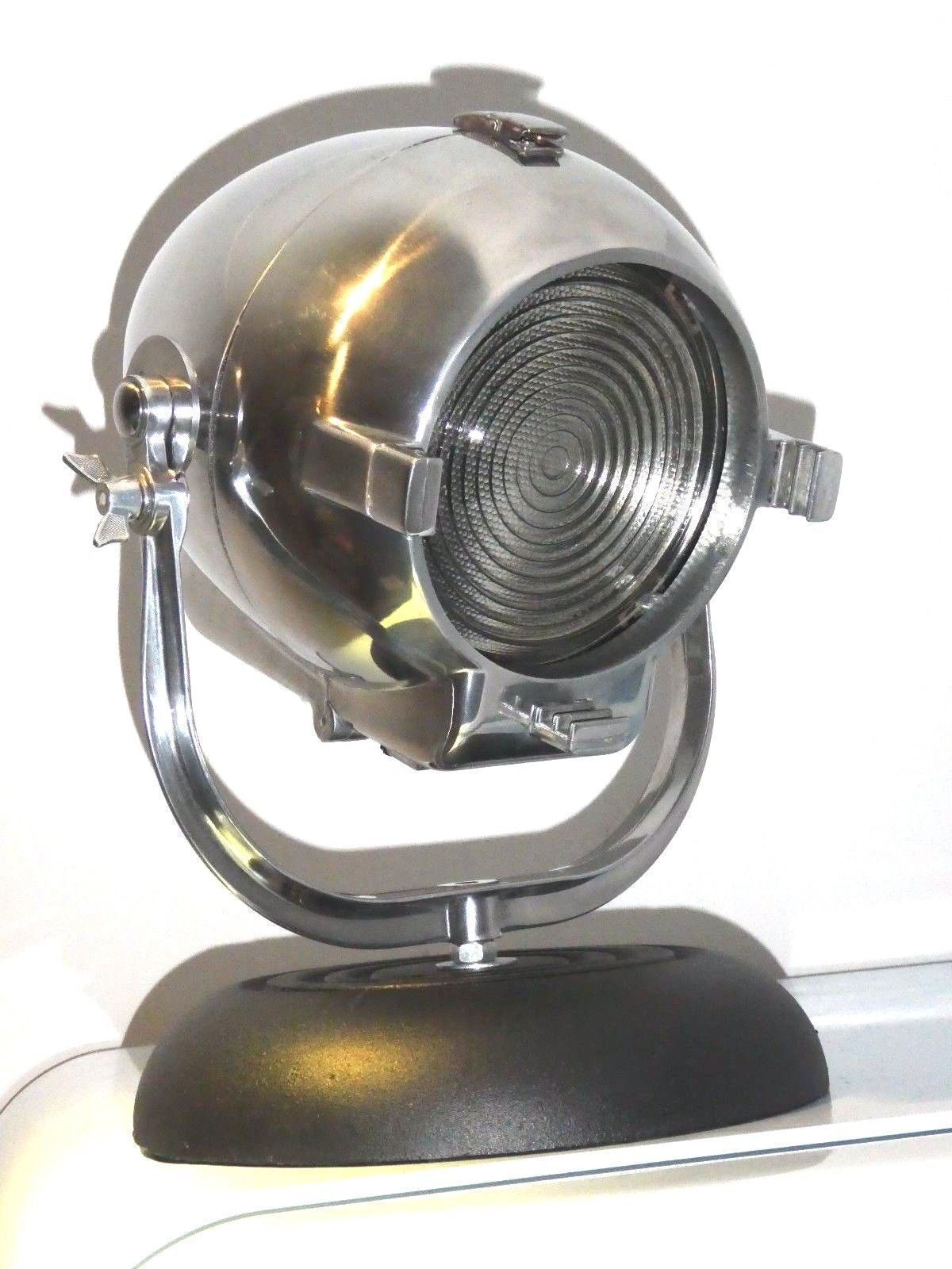 1950's Vintage Strand Theatre Spotlight Film Lamp Desk Lamp Lighting Patt 123 Movie Lantern photo Lighting