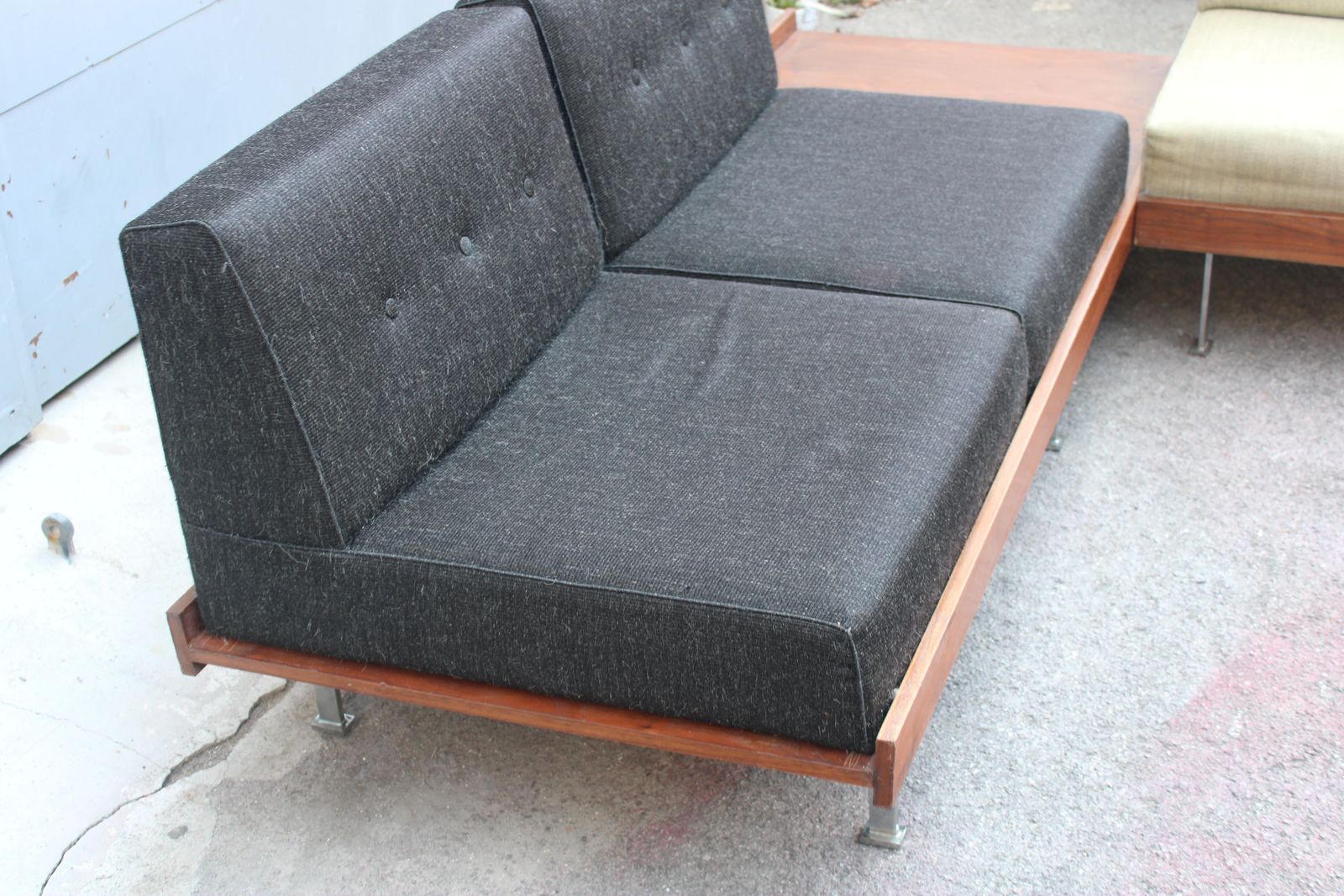 Saporiti George Nelson Herman Miller Style 1950 Italia Modular Sofa photo vinterior