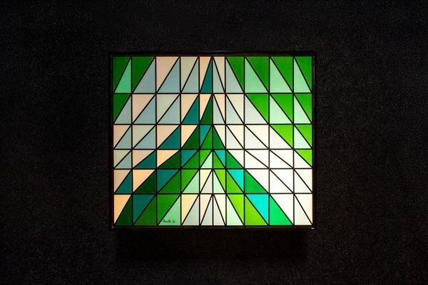 Acrylglas Lichtpaneel Van Morello, Jaren 1970 photo for sale