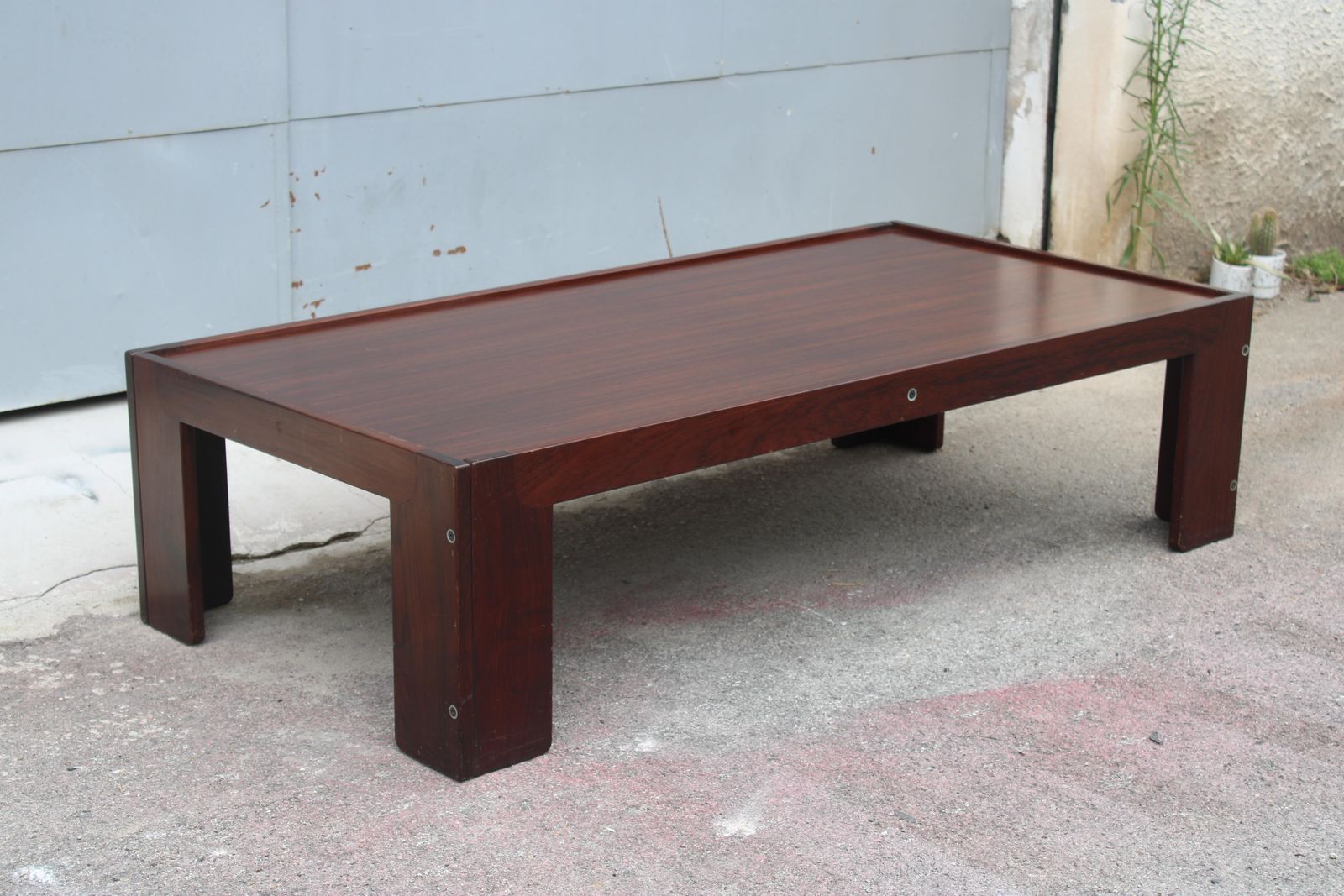 Rectangular Coffee Table Cassina 1960 Afra & Tobia Scarpa Minimal photo furniture