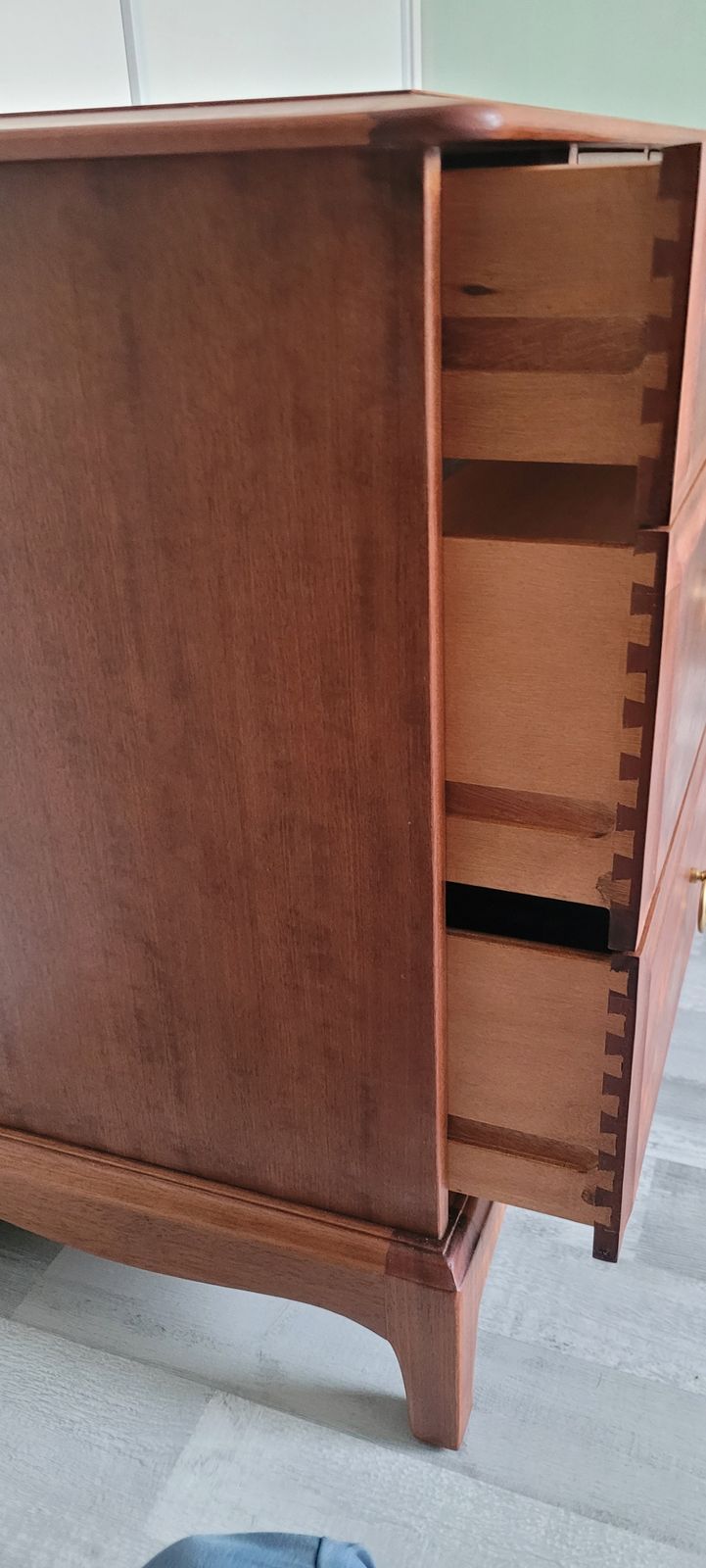 Restored Cherry Wood Chest Of Drawers Made To Order photo buy
