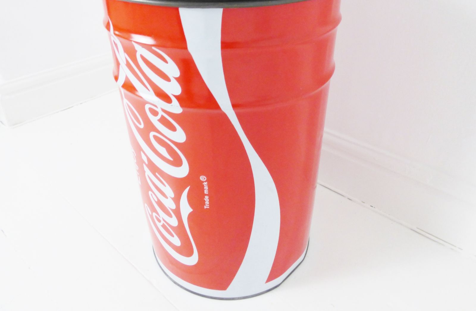 Stunning Vintage Metal Pop Art Coca Cola Seat Stool 1980's photo Furniture