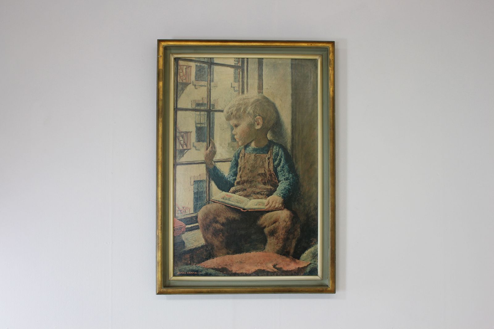 Late 1950’s James Chapin Print The Picture Book photo furniture