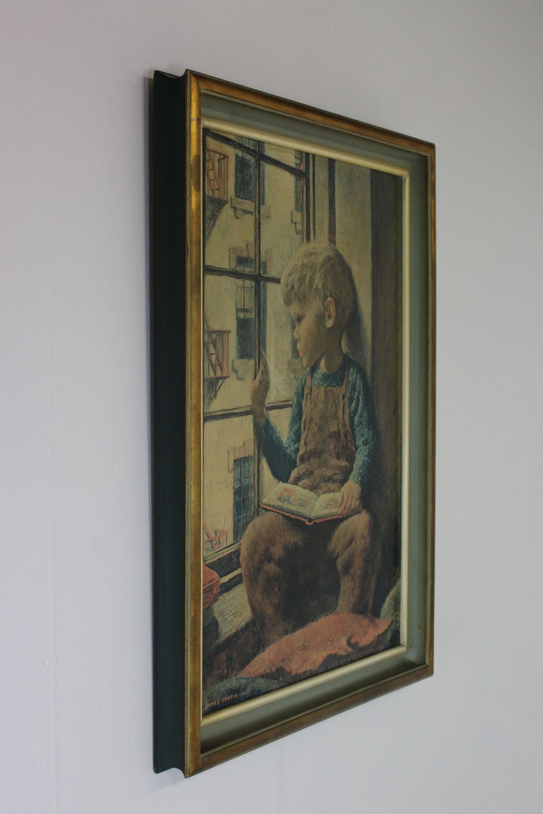 Late 1950’s James Chapin Print The Picture Book photo vinterior