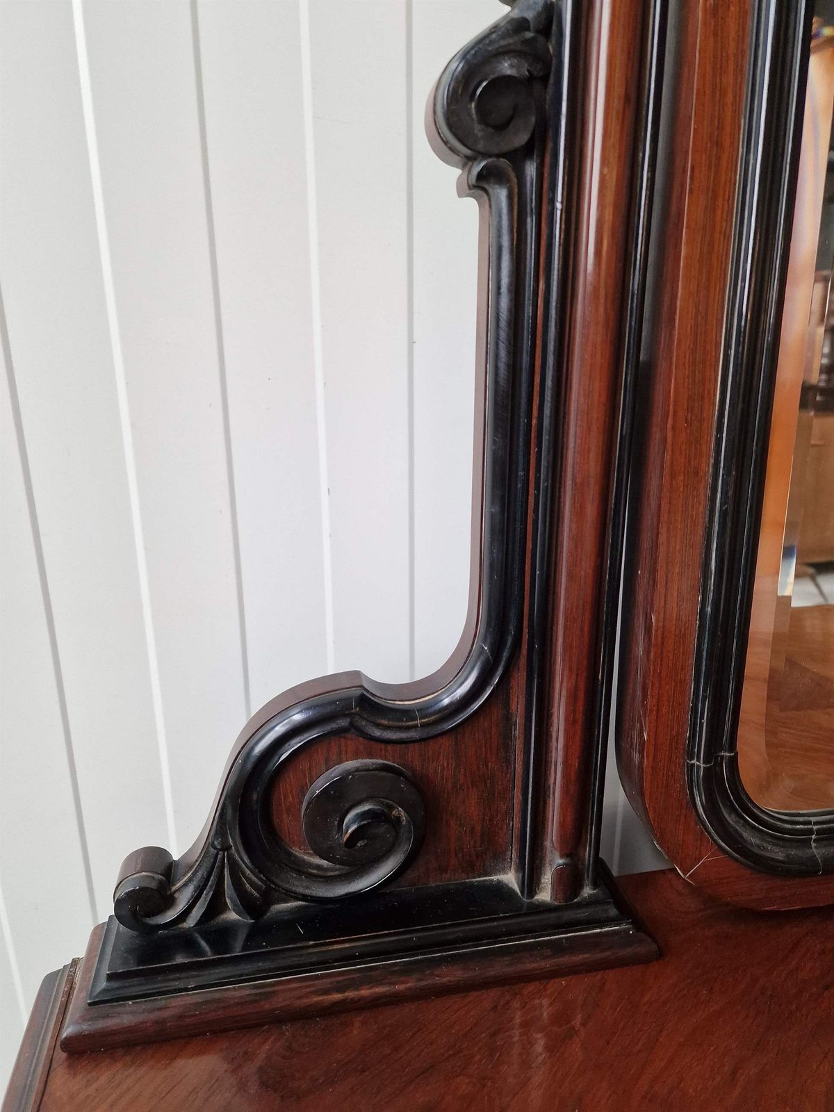 photo furniture Chest Of Drawers With Mirror, 1800s