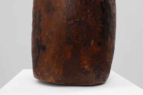 Rustic Wabi Sabi Style Vase In Wood, France, 1800s photo buy