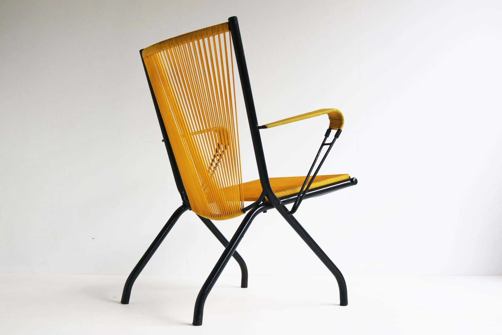 Rare Lounge Chair By Andre Monpoix 1950 France Foldable photo buy
