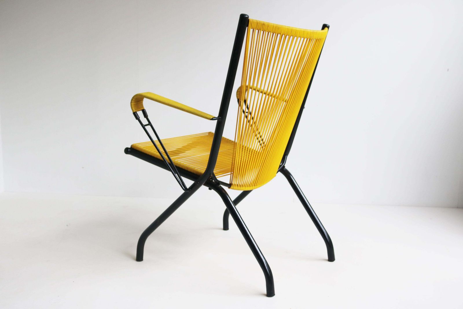Furniture Rare Lounge Chair By Andre Monpoix 1950 France Foldable photo