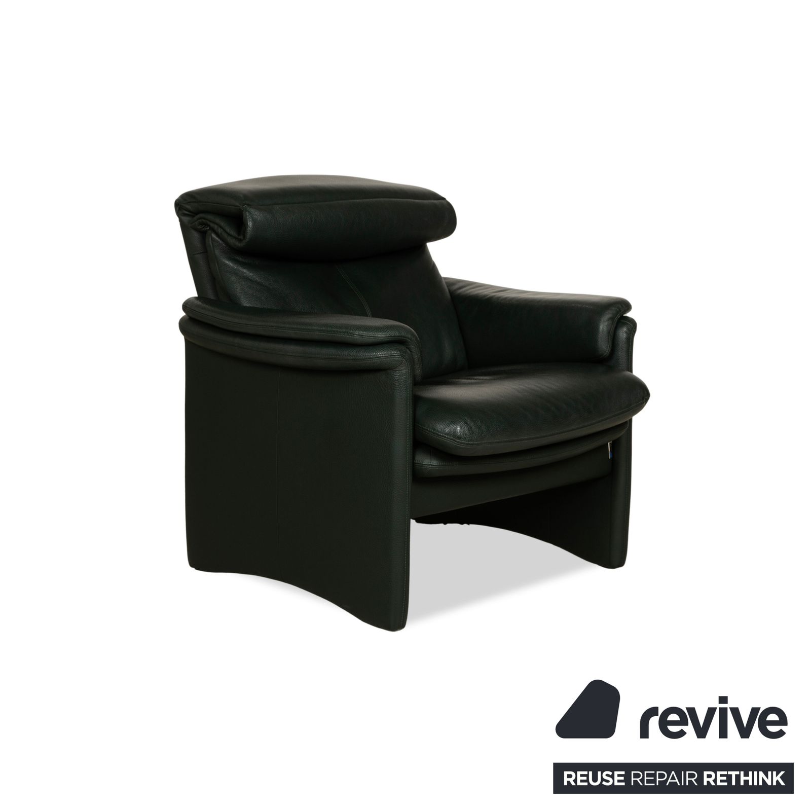Erpo City Leather Armchair Green Manual Function photo vinterior