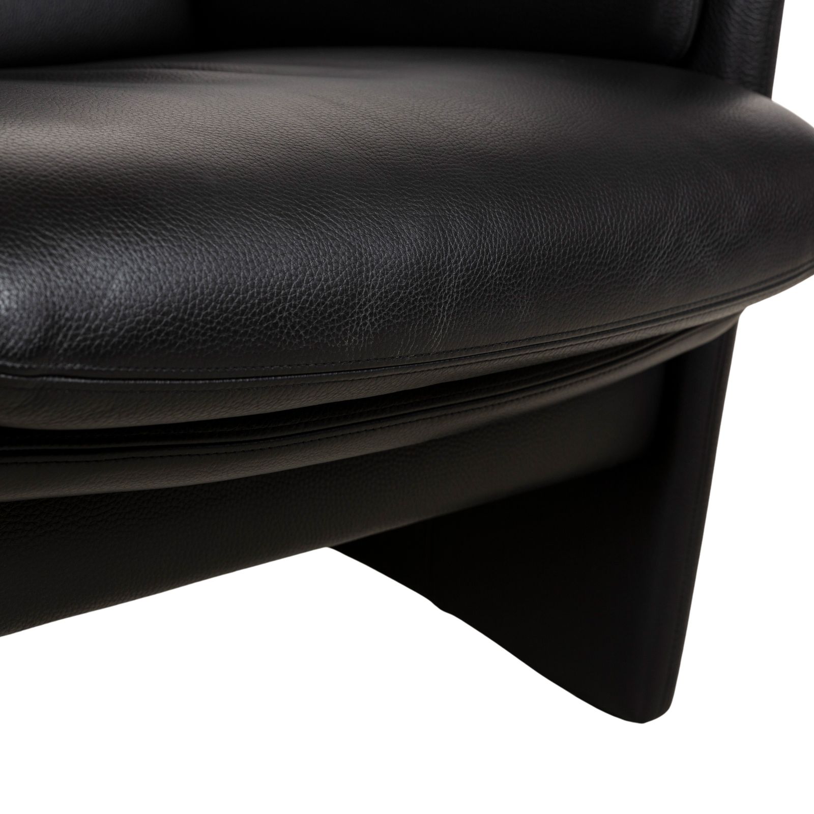 Fauteuil Erpo Chalet en cuir noir photo buy