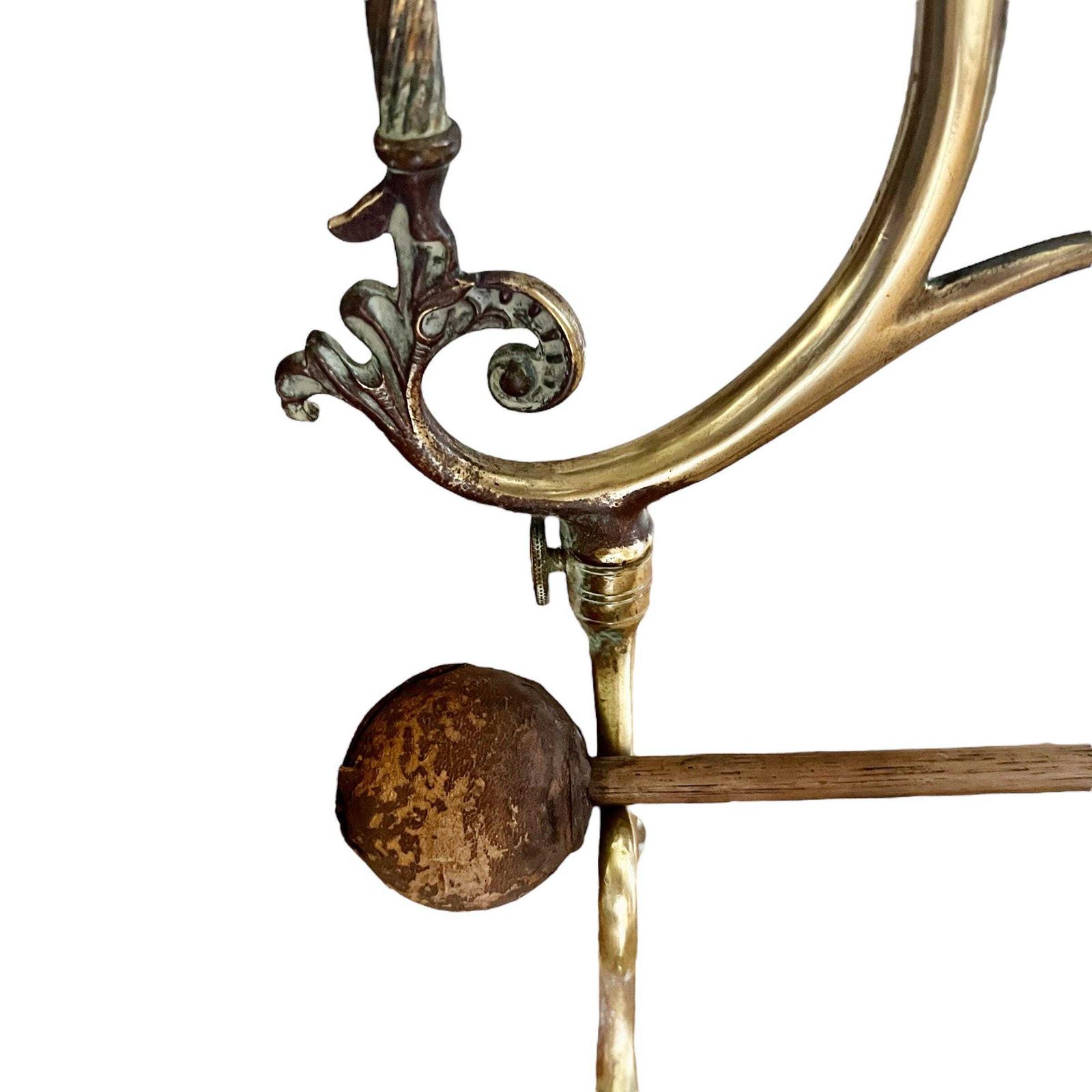 Antique Victorian Large Floor Standing Dinner Gong   Hallway Dinner Gong   Large Dining Room Dinner Gong   Home Decor   Dinner Parties photo Home Decor