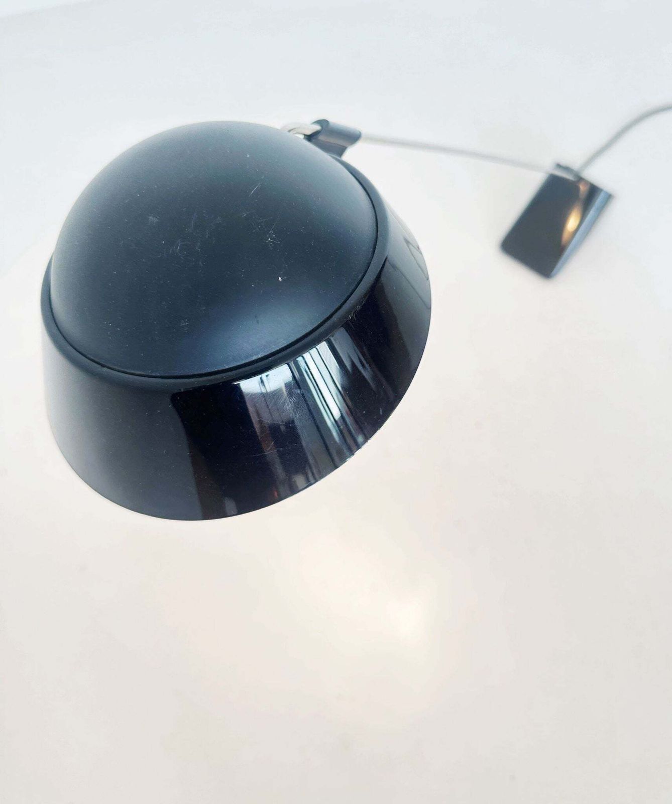 Flos Ipotenusa 630 Vintage Steel Table Lamp 1980s photo furniture