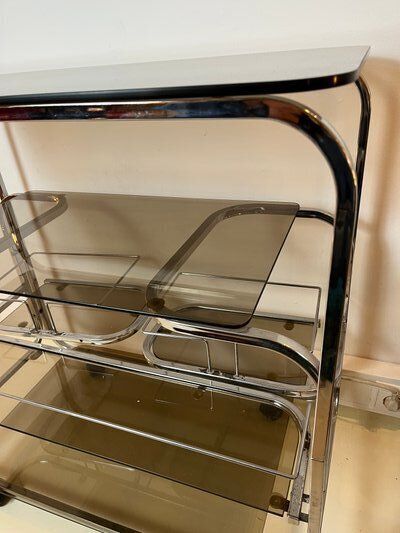 Vintage Serving Bar Cart photo for sale